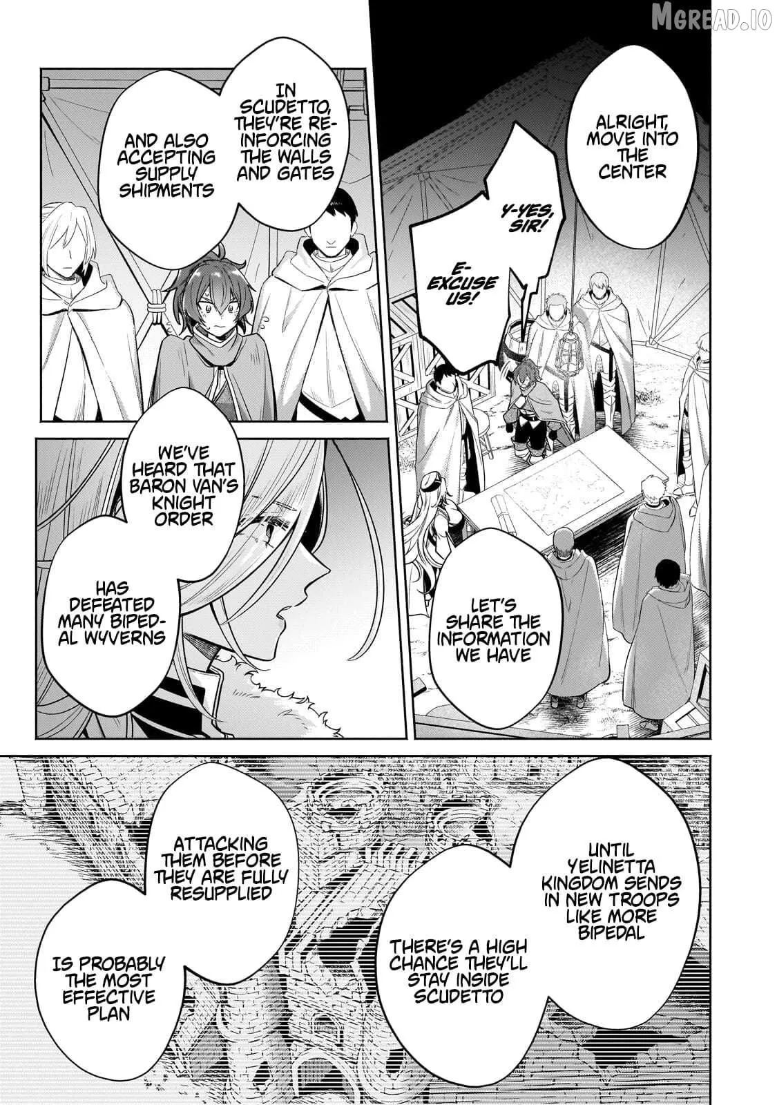 Okiraku Ryoushu no Tanoshii Ryouchi Bouei Chapter 43.2 page 6 - 