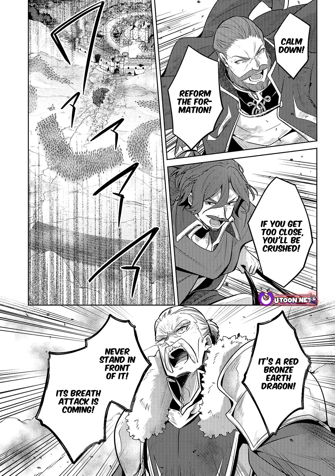 Okiraku Ryoushu no Tanoshii Ryouchi Bouei Chapter 44.1 page 13 - 