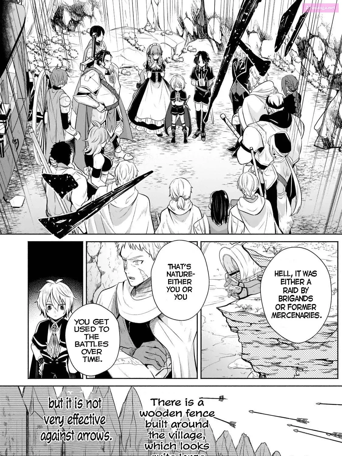 Okiraku Ryoushu no Tanoshii Ryouchi Bouei Chapter 5.1 page 3 - 