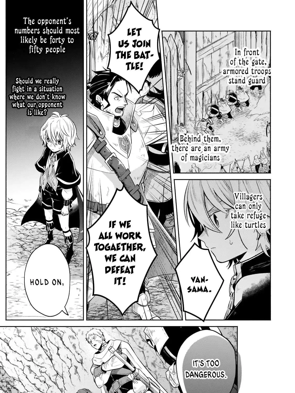 Okiraku Ryoushu no Tanoshii Ryouchi Bouei Chapter 5 page 9 - 