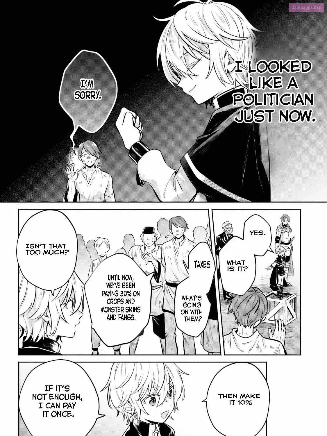 Okiraku Ryoushu no Tanoshii Ryouchi Bouei Chapter 7.1 page 9 - 