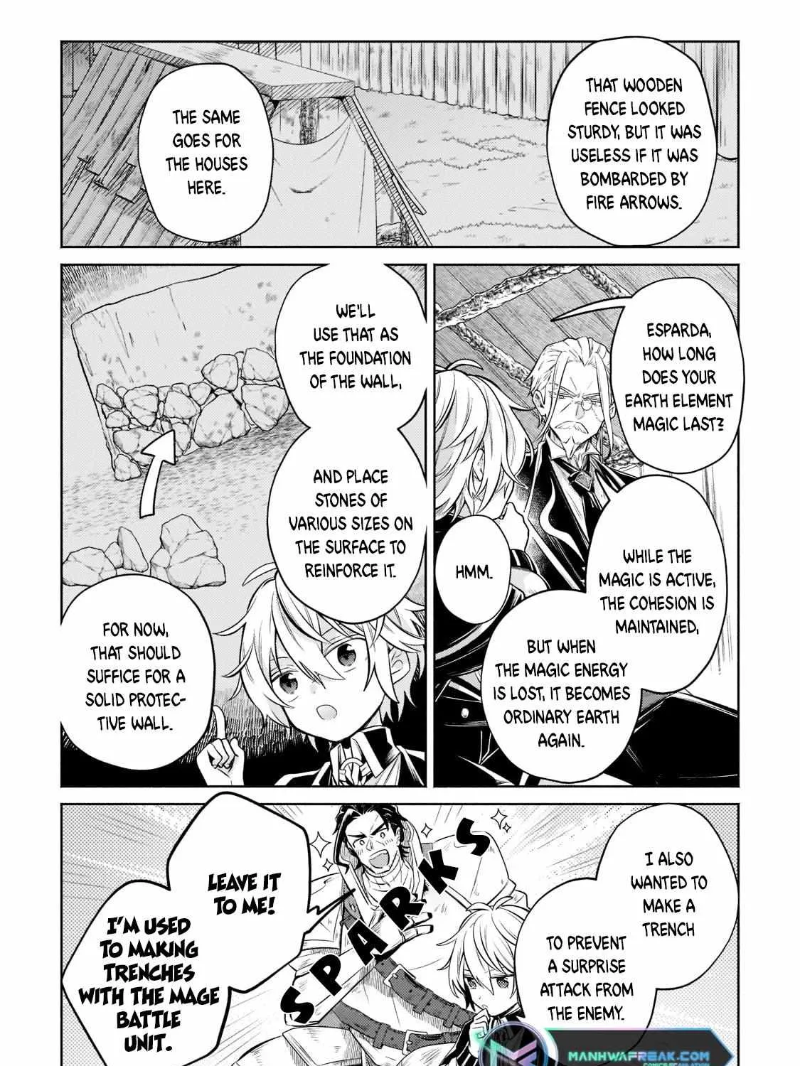 Okiraku Ryoushu no Tanoshii Ryouchi Bouei Chapter 7 page 30 - 