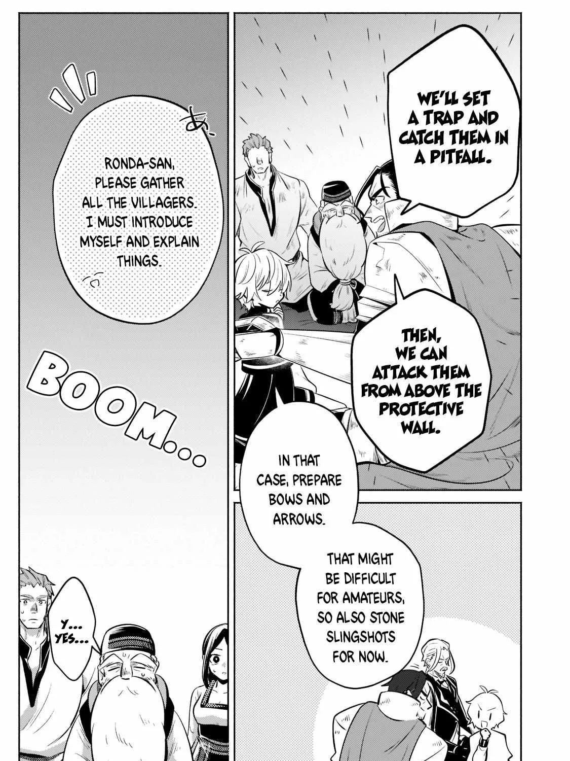 Okiraku Ryoushu no Tanoshii Ryouchi Bouei Chapter 7 page 32 - 