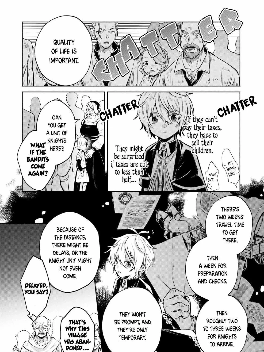Okiraku Ryoushu no Tanoshii Ryouchi Bouei Chapter 7 page 38 - 