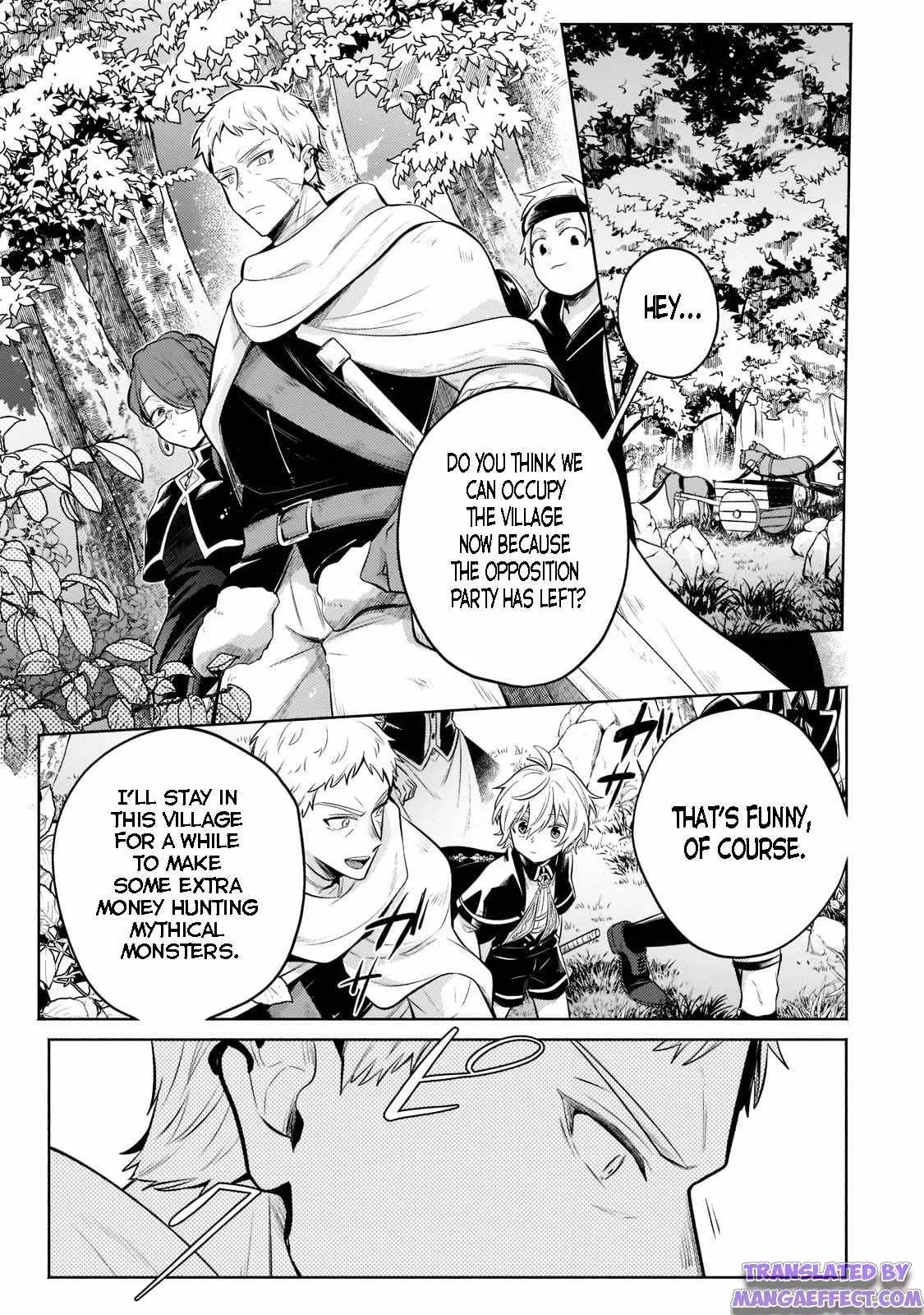 Okiraku Ryoushu no Tanoshii Ryouchi Bouei Chapter 8.1 page 7 - 