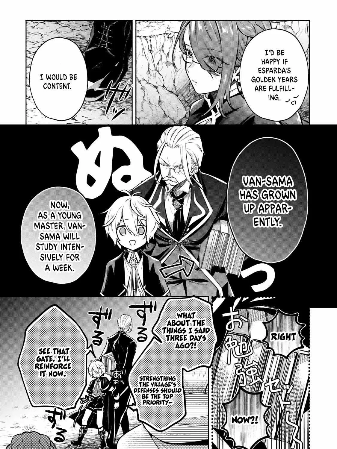 Okiraku Ryoushu no Tanoshii Ryouchi Bouei Chapter 9 page 8 - 