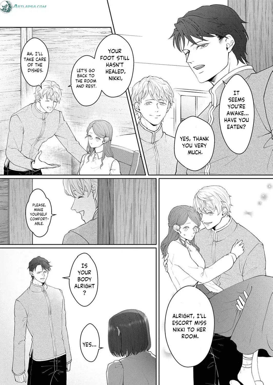 Okizari ni Sareta Hanayome wa, Henkyou Kishi no Bukiyou na Ai ni Kizukanai Chapter 4 page 39 - 