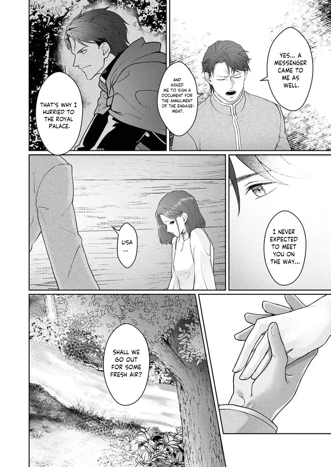 Okizari ni Sareta Hanayome wa, Henkyou Kishi no Bukiyou na Ai ni Kizukanai Chapter 4 page 45 - 