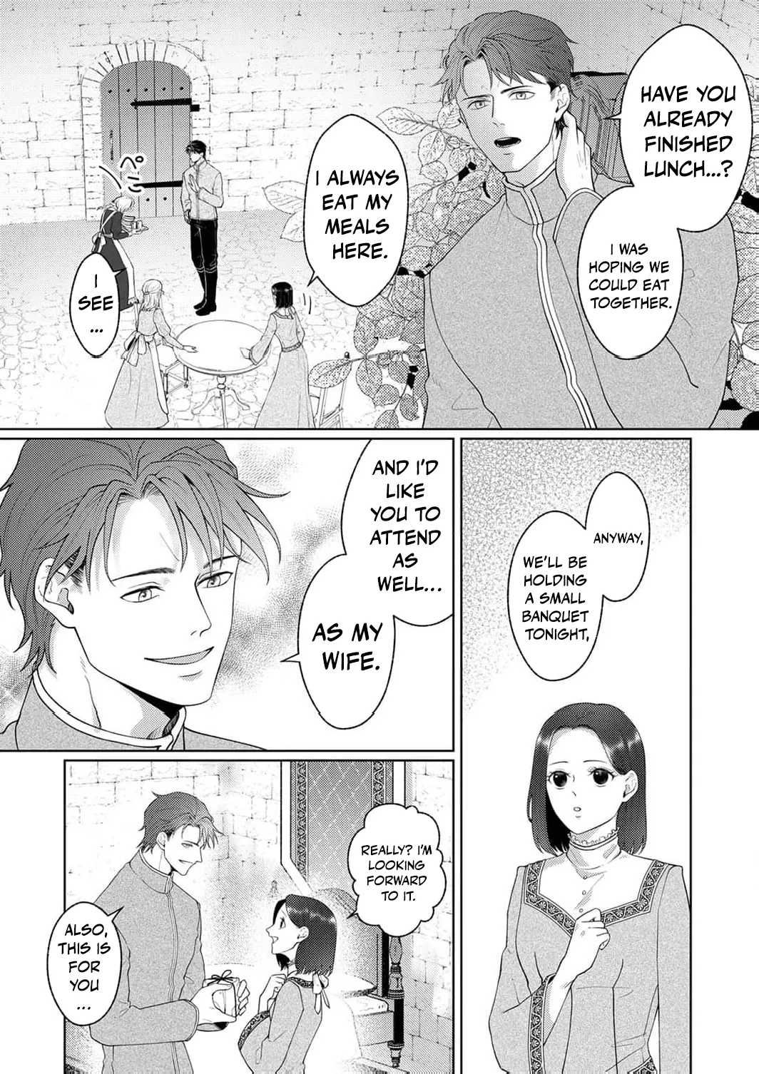 Okizari ni Sareta Hanayome wa, Henkyou Kishi no Bukiyou na Ai ni Kizukanai Chapter 6 page 17 - 