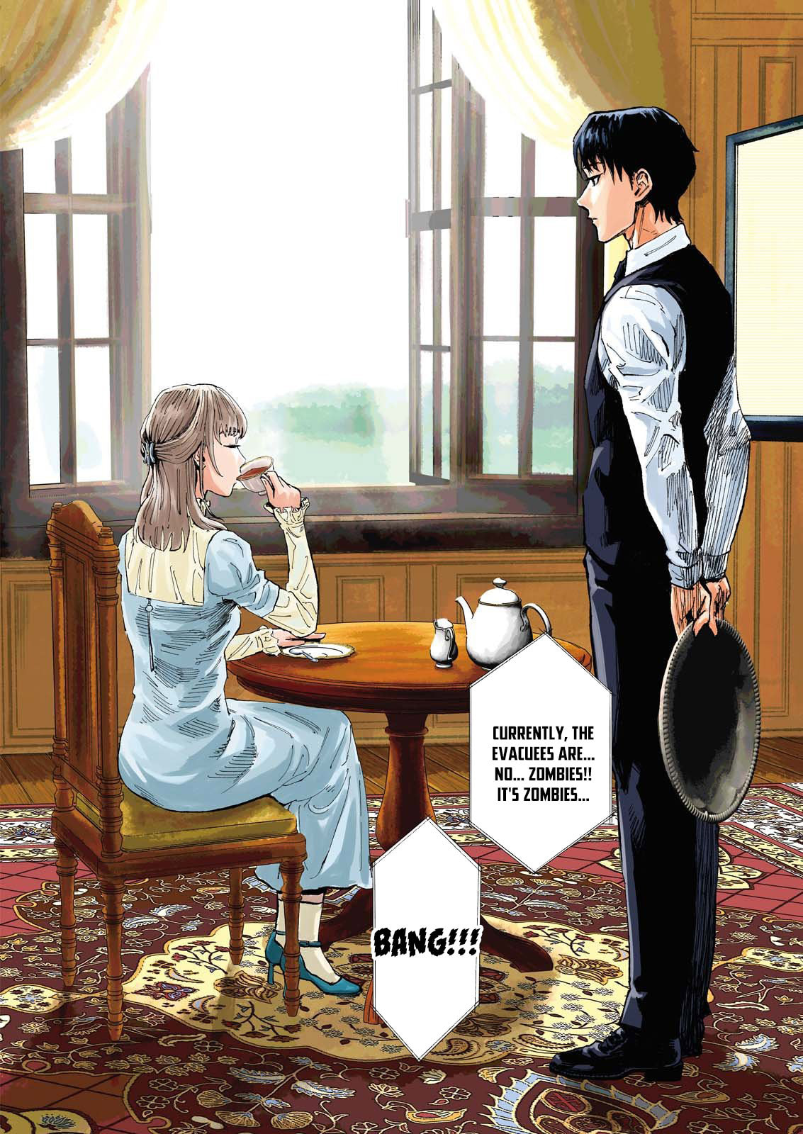 Okoucha of the Living Dead Chapter 1 page 3 - 