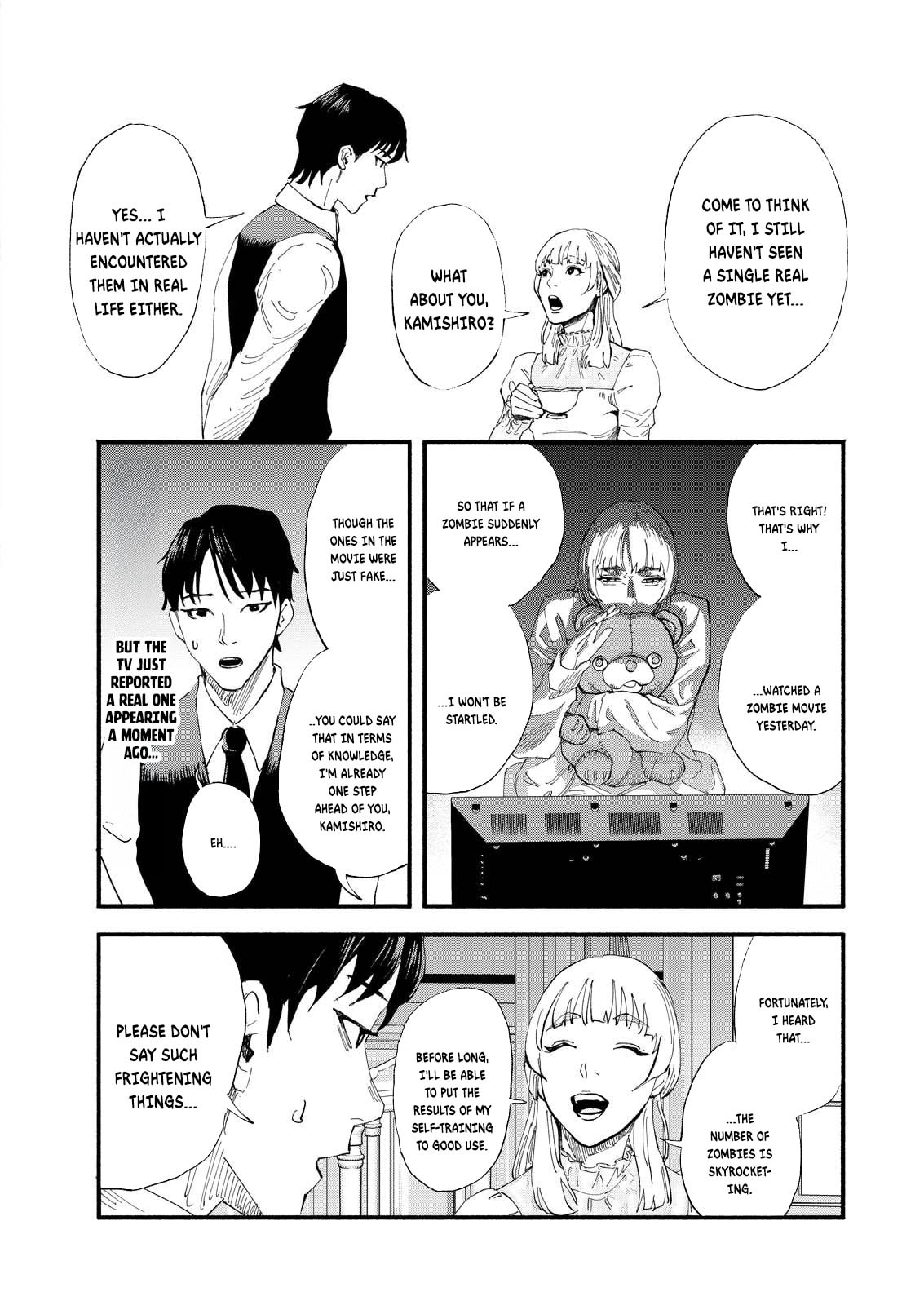 Okoucha of the Living Dead Chapter 1 page 6 - 