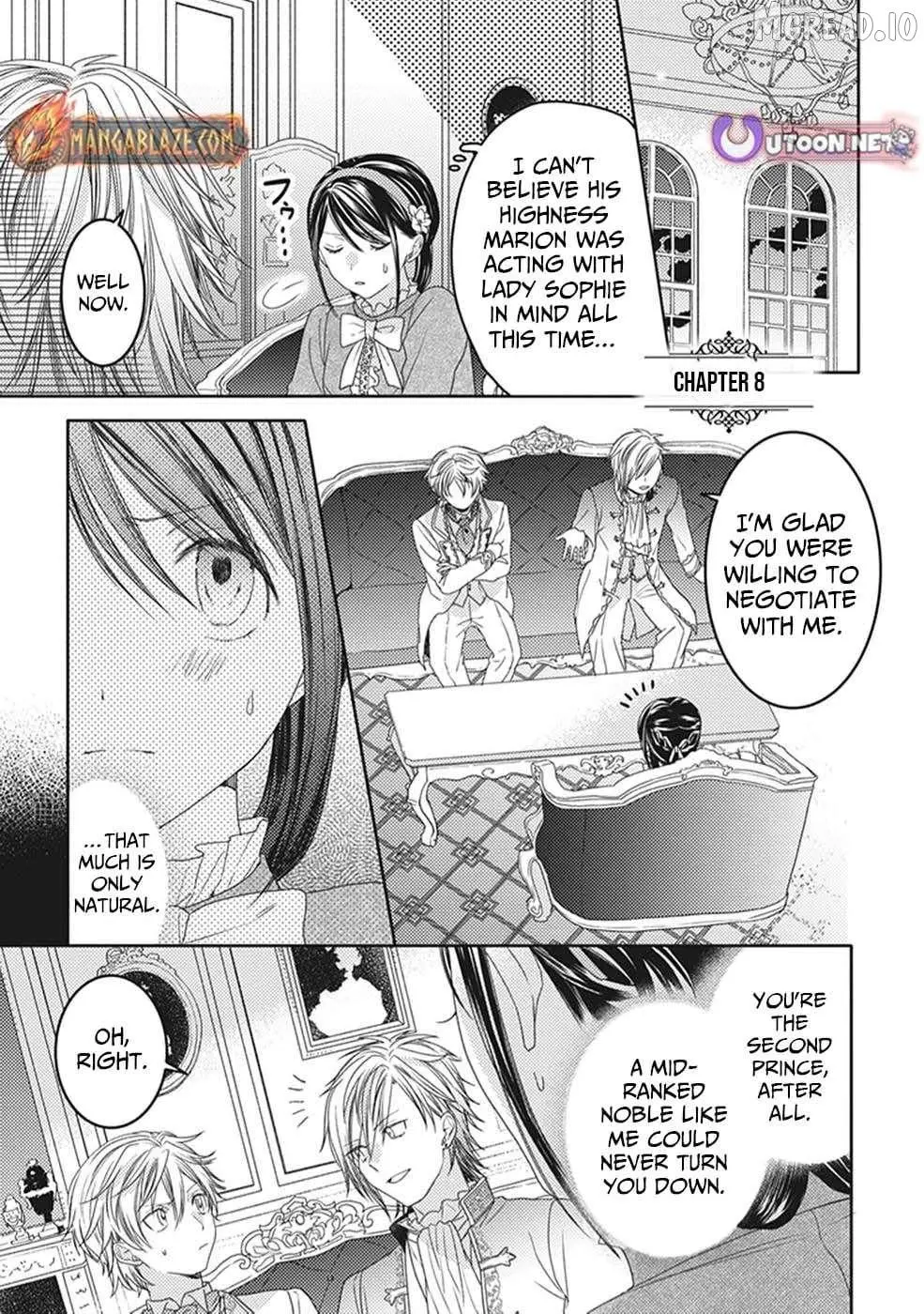 Okubyou na Hakushaku Reijou wa Momegoto wo Nozomanai Chapter 8 page 2 - 