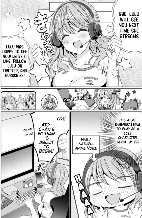 OL Vtuber and Oshi JK Chan Chapter 1 page 6 - 