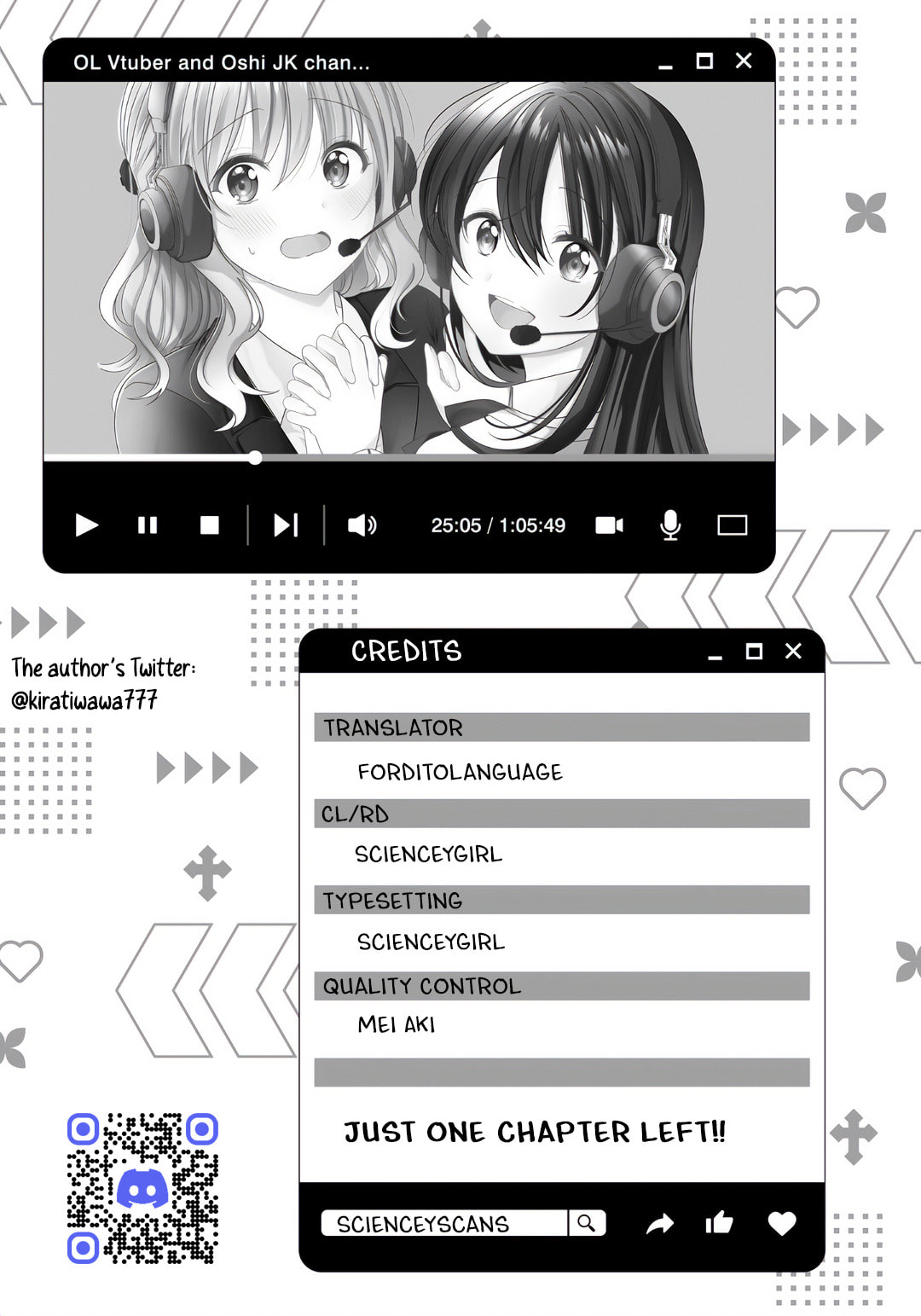 OL Vtuber and Oshi JK Chan Chapter 20 page 22 - 