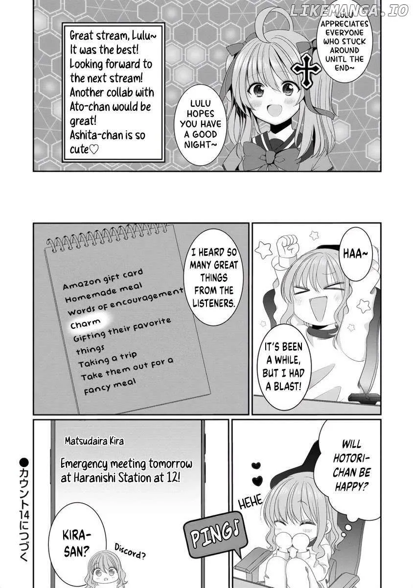 OL Vtuber to Oshi JK-chan Chapter 13 page 11 - 