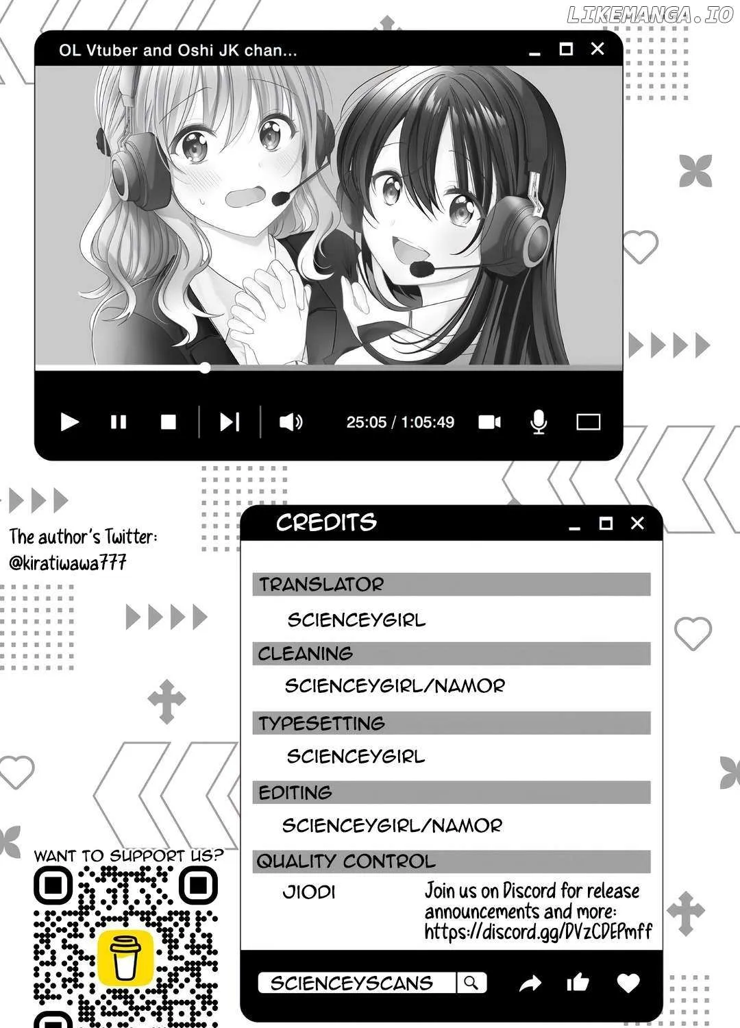 OL Vtuber to Oshi JK-chan Chapter 13 page 12 - 
