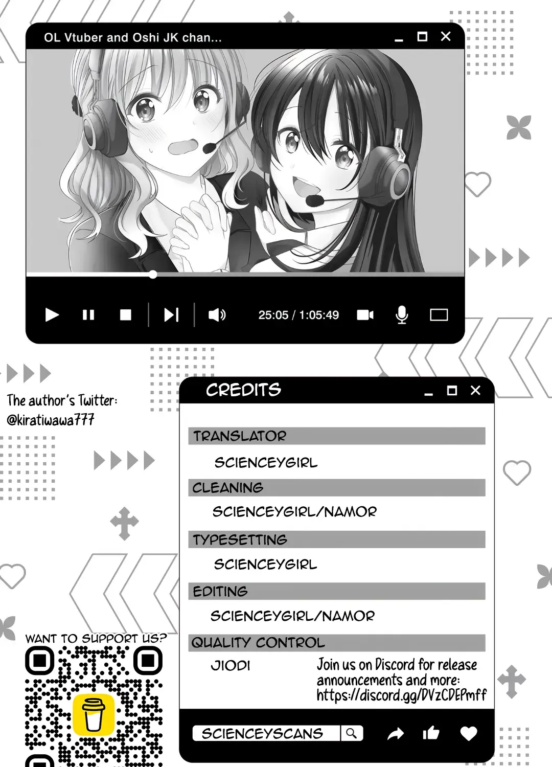 OL Vtuber to Oshi JK-chan Chapter 14 page 21 - 