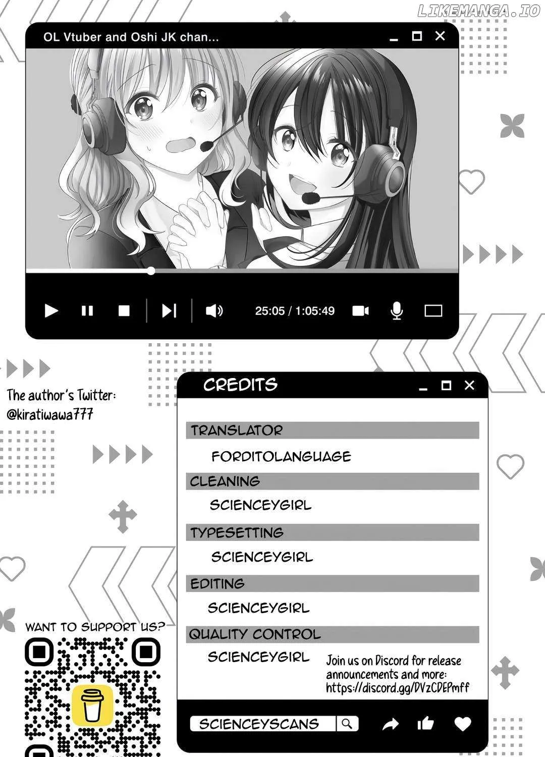 OL Vtuber to Oshi JK-chan Chapter 15 page 26 - 
