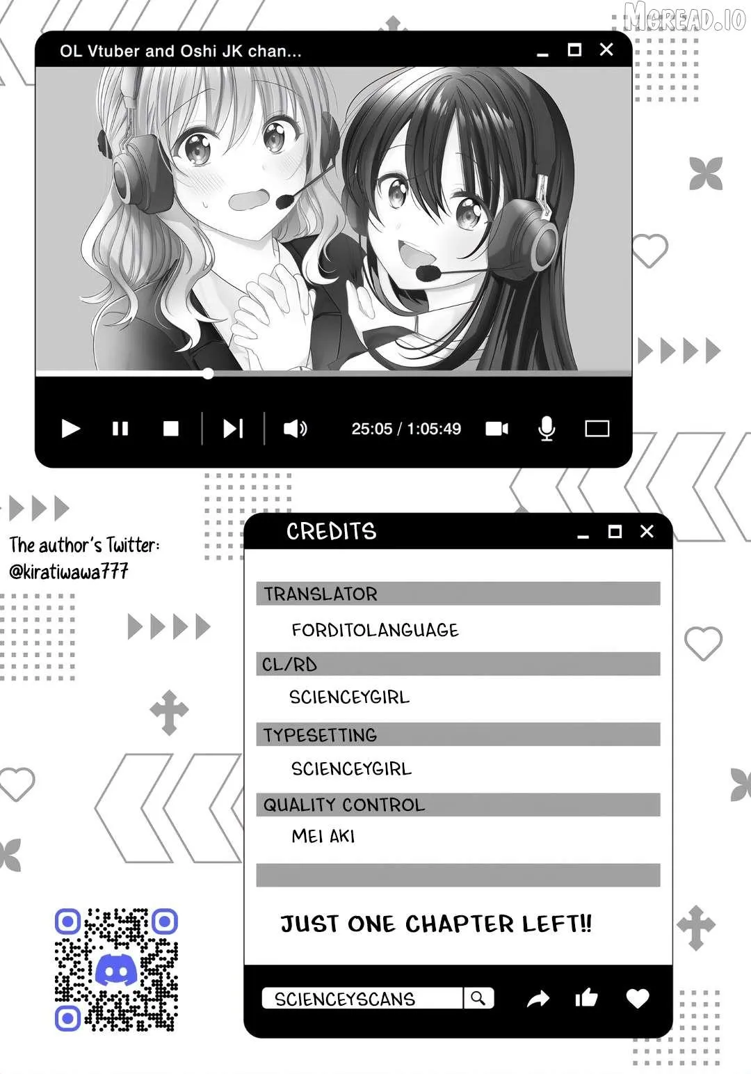 OL Vtuber to Oshi JK-chan Chapter 20 page 22 - 