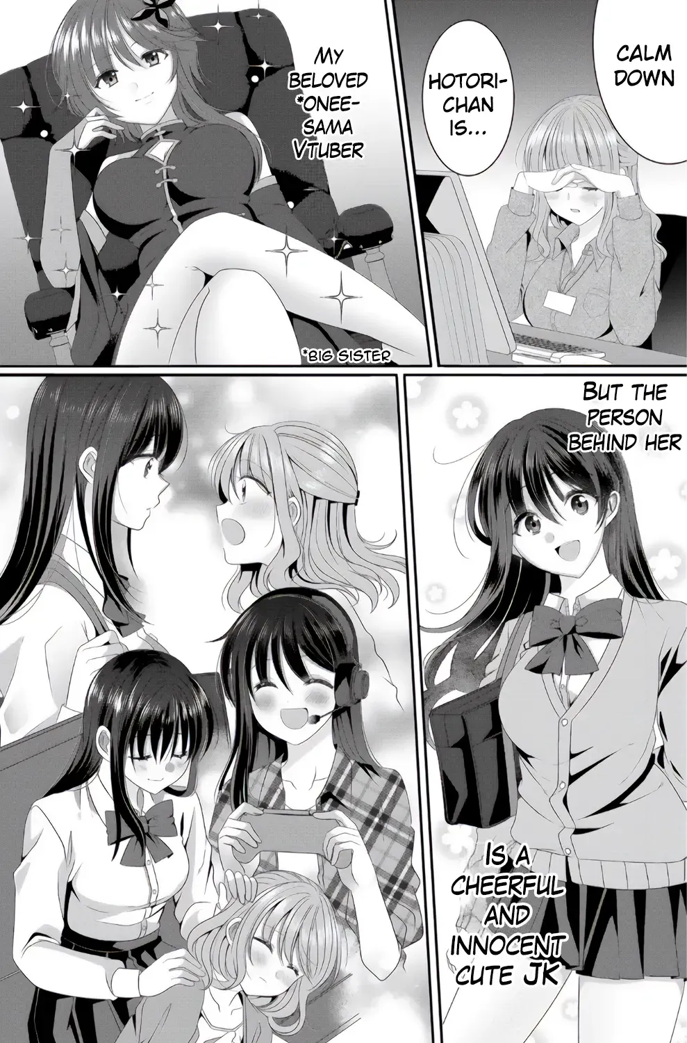 OL Vtuber to Oshi JK-chan Chapter 5 page 8 - 