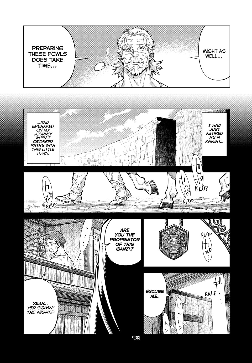 Old Knight in the Frontier - Bard Roehn Chapter 0 page 8 - 
