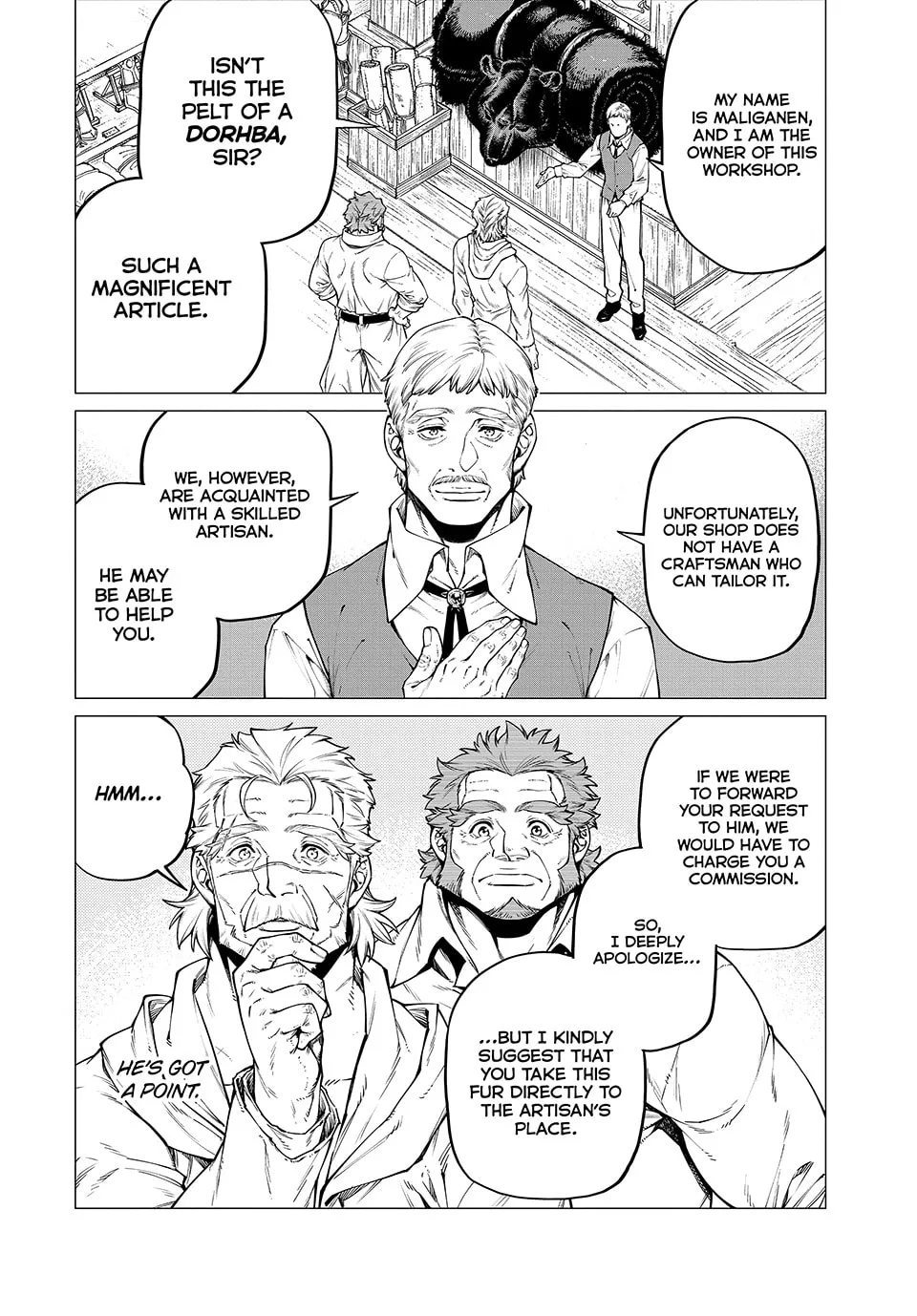 Old Knight in the Frontier - Bard Roehn Chapter 28 page 11 - 