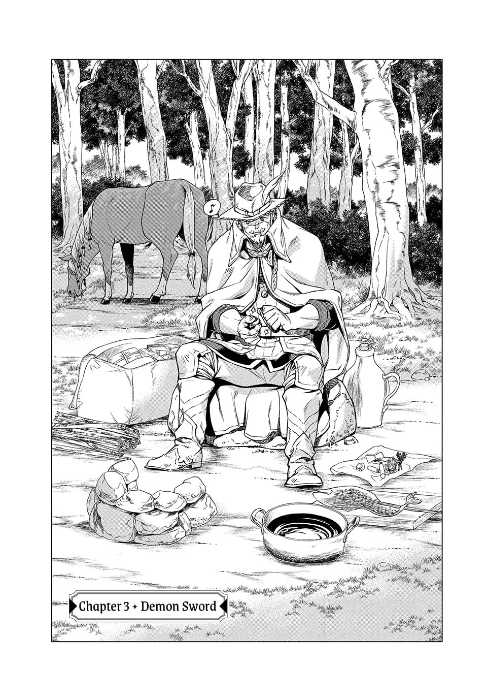 Old Knight in the Frontier - Bard Roehn Chapter 3 page 1 - 