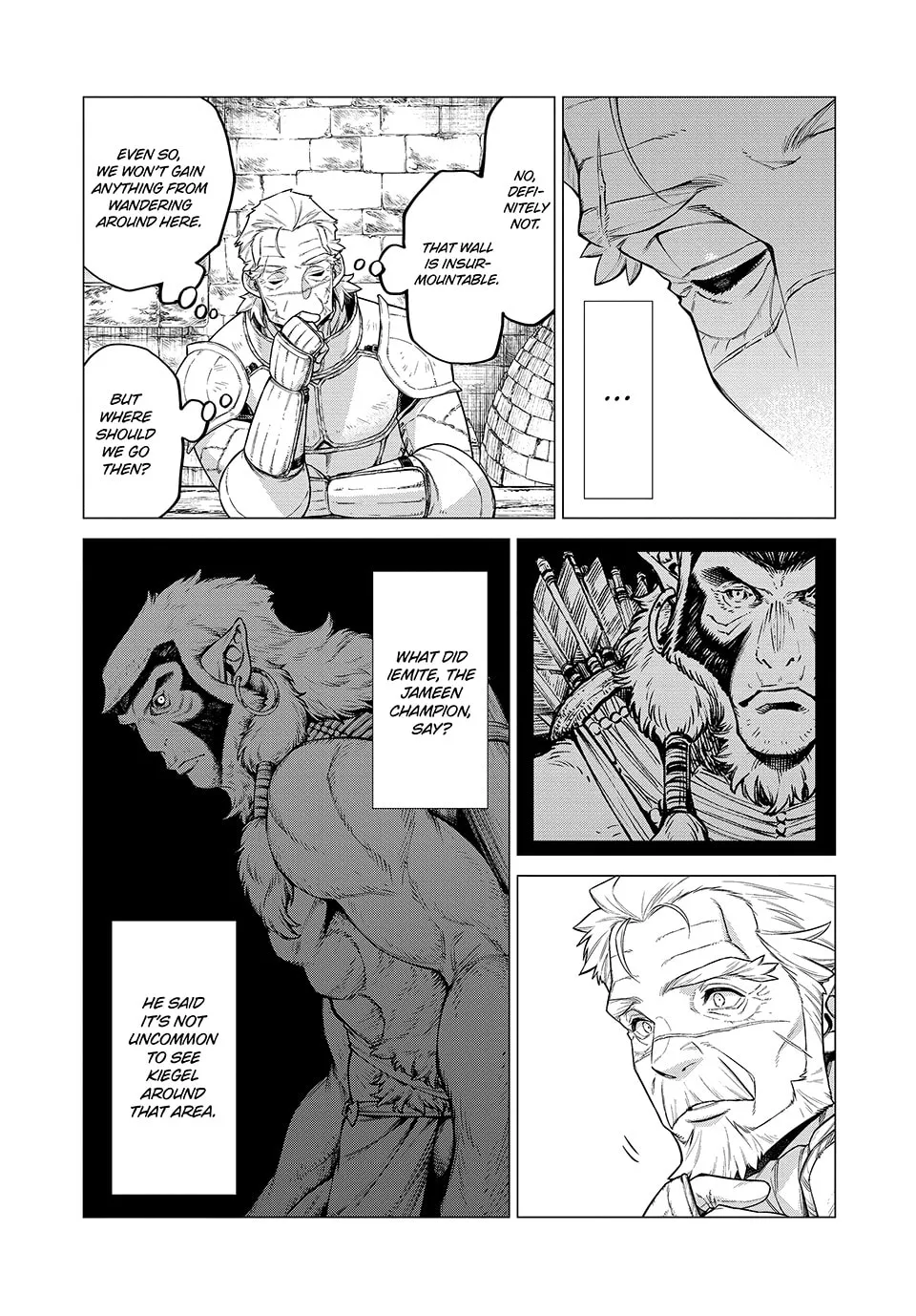 Old Knight in the Frontier - Bard Roehn Chapter 43 page 17 - 