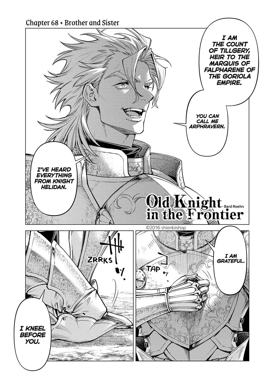 Old Knight in the Frontier - Bard Roehn Chapter 68 page 1 - 
