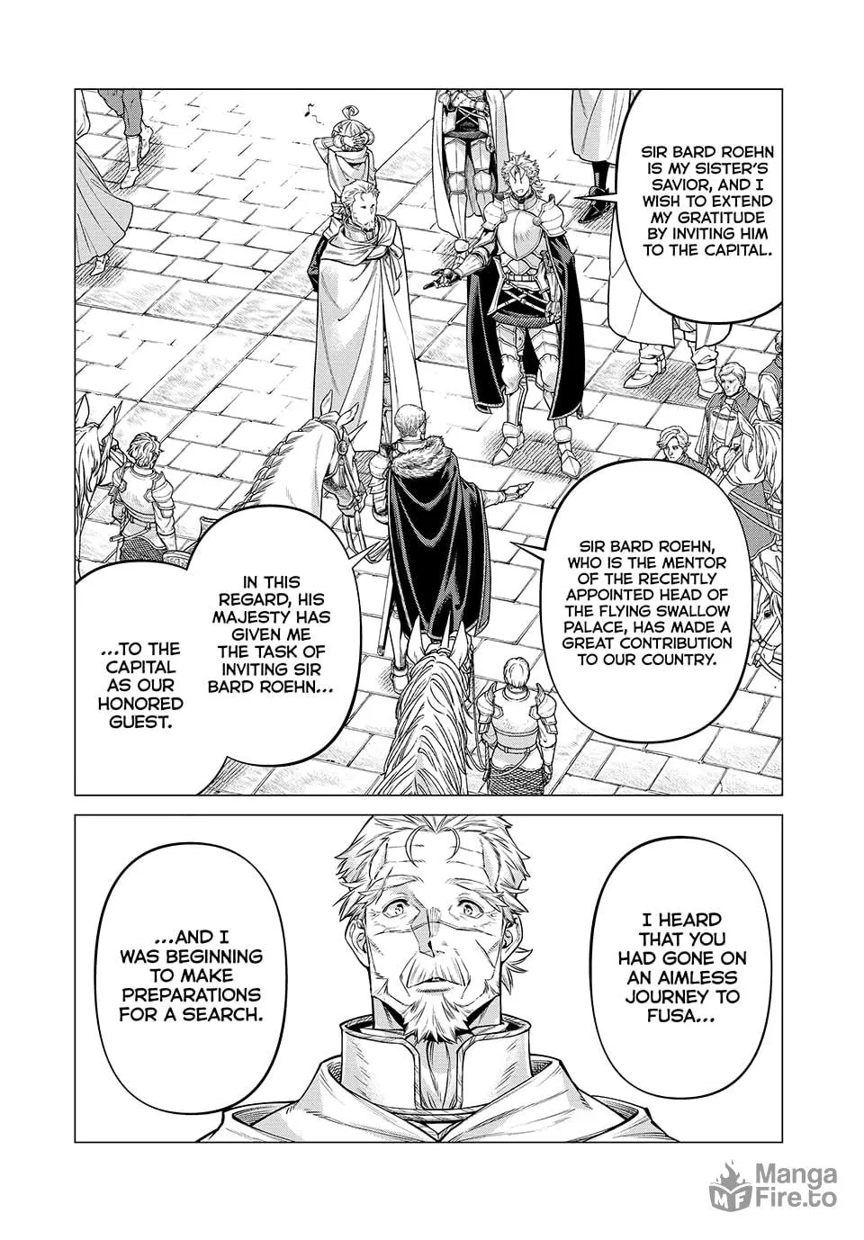 Old Knight in the Frontier - Bard Roehn Chapter 70 page 6 - 