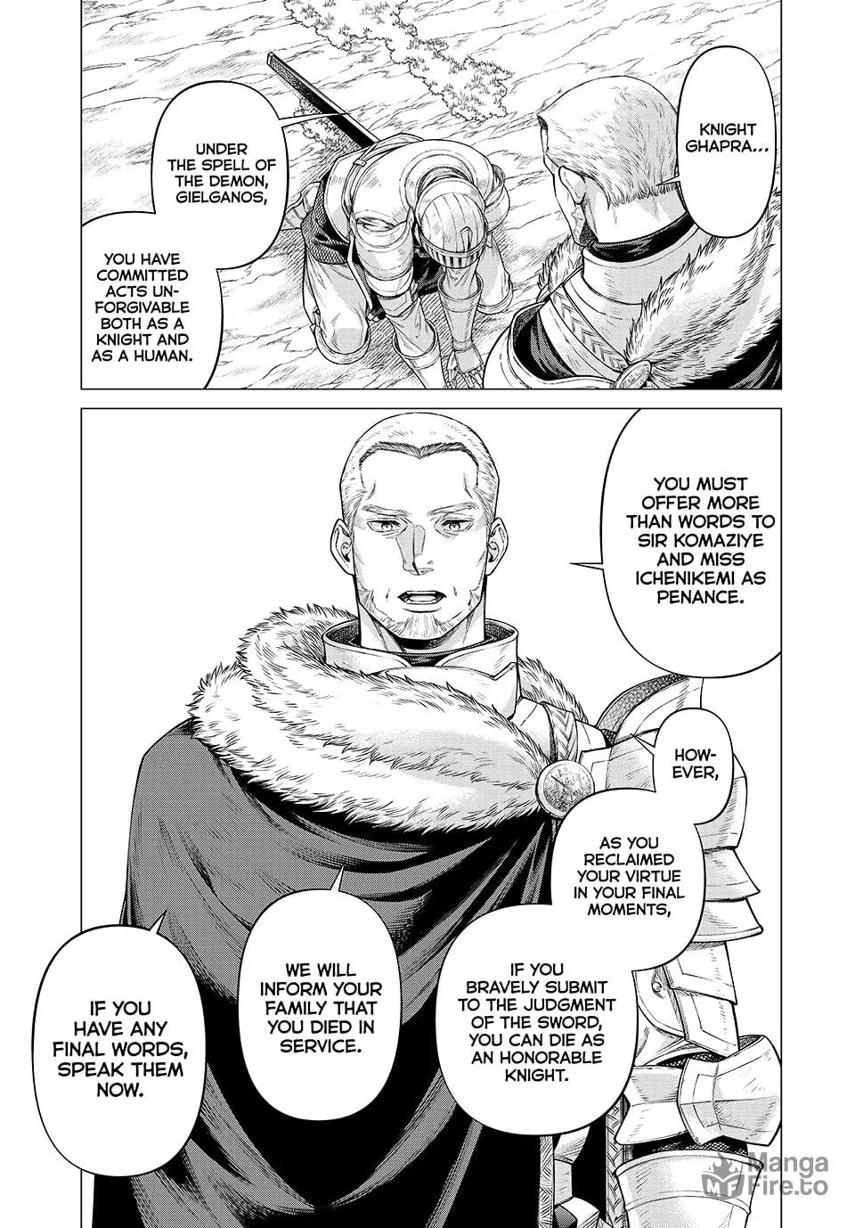 Old Knight in the Frontier - Bard Roehn Chapter 75 page 5 - 