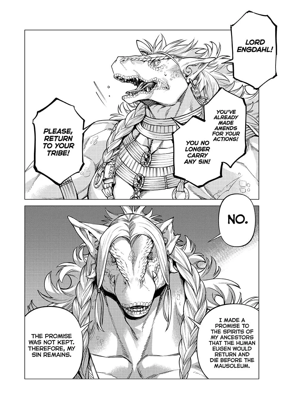 Old Knight in the Frontier - Bard Roehn Chapter 82 page 4 - 