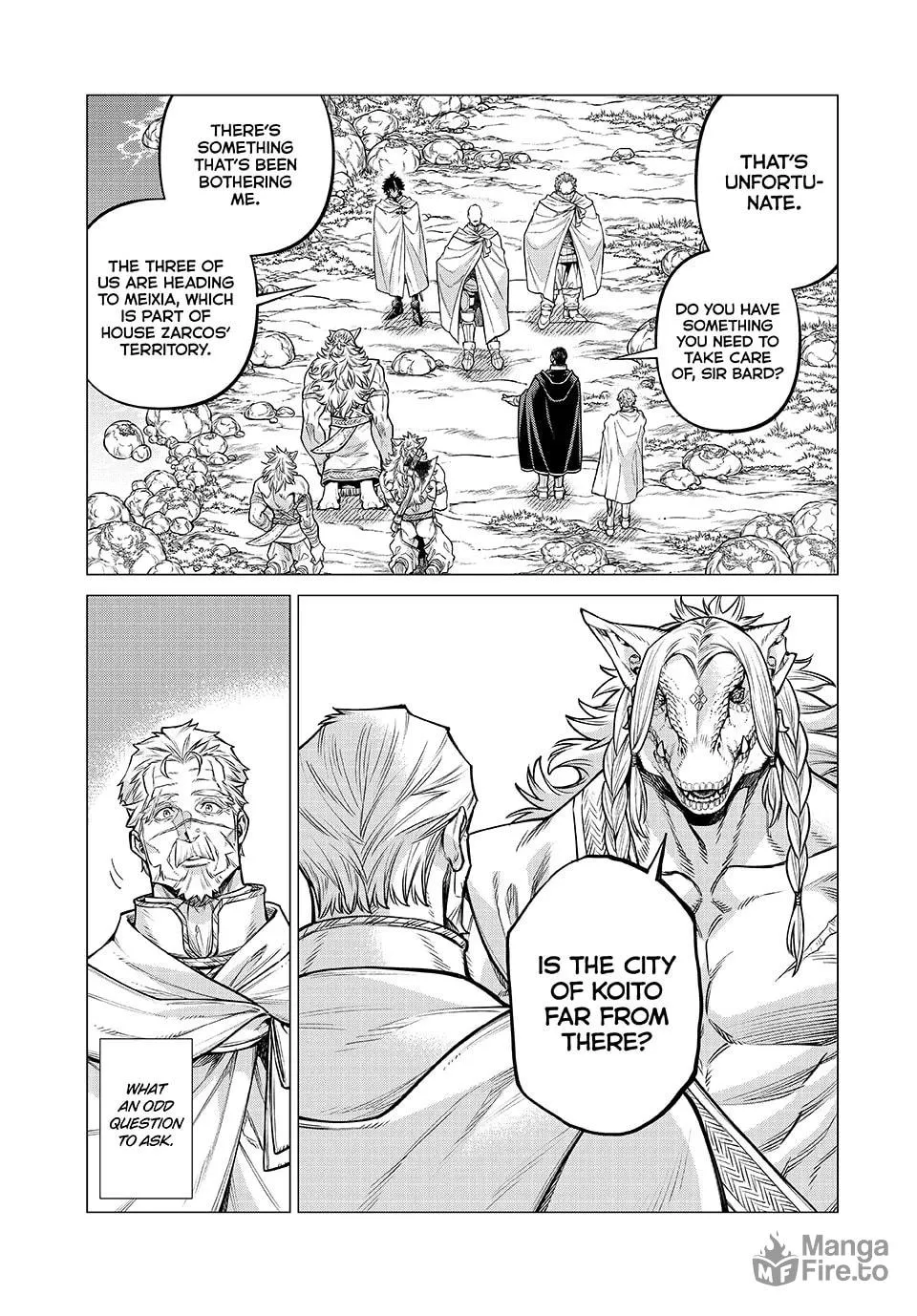 Old Knight in the Frontier - Bard Roehn Chapter 83 page 9 - 
