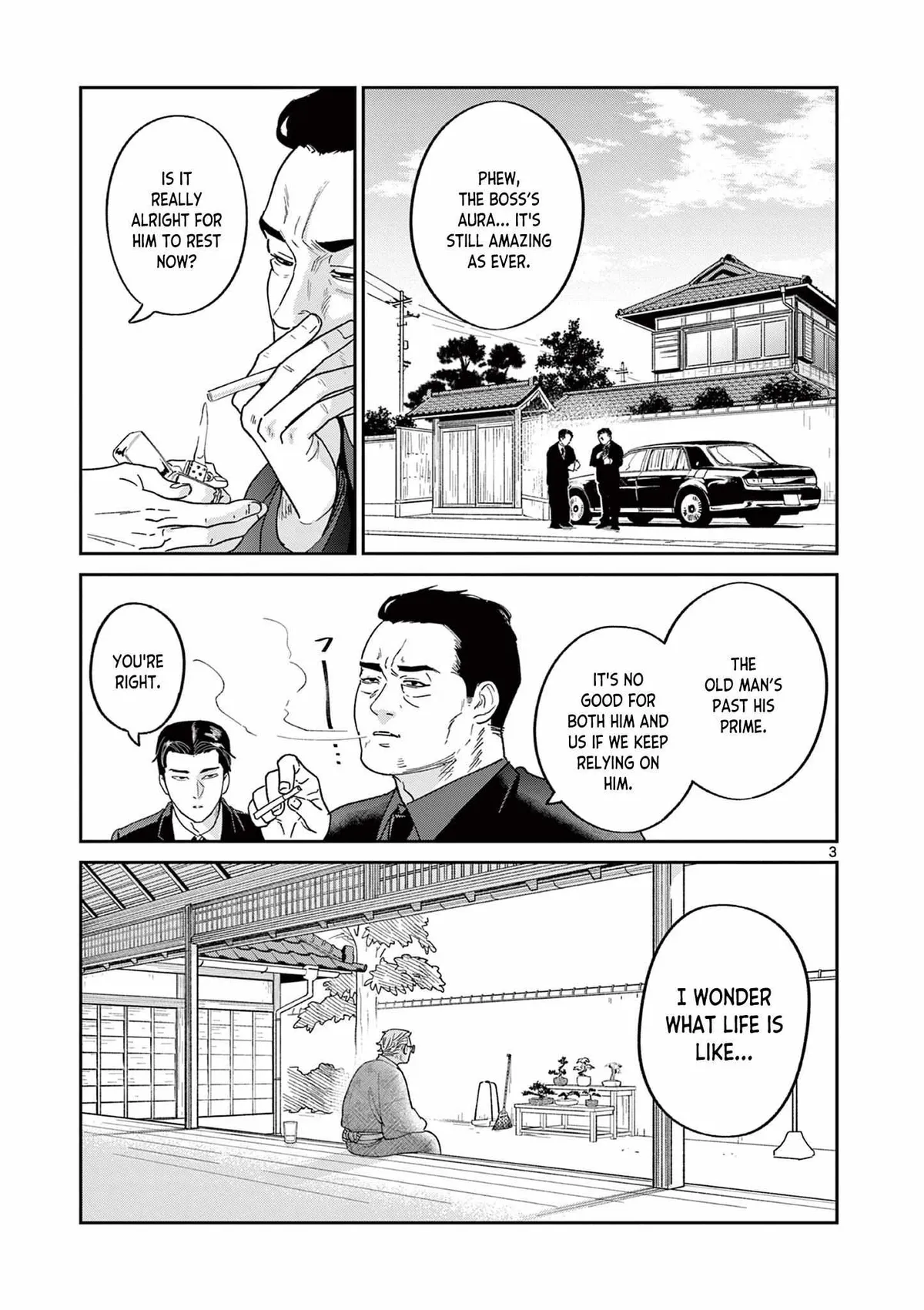 Old Man and Nyankichi Chapter 1 page 4 - 