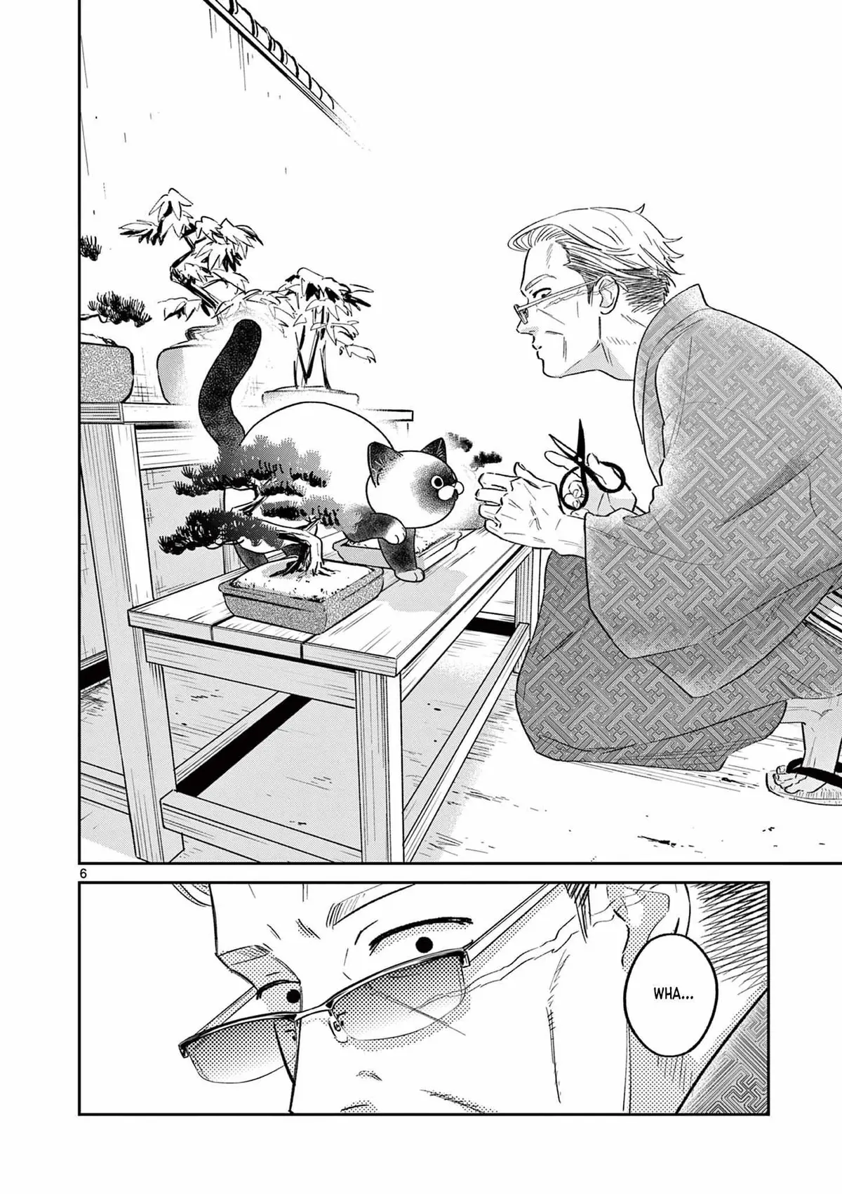 Old Man and Nyankichi Chapter 1 page 7 - 