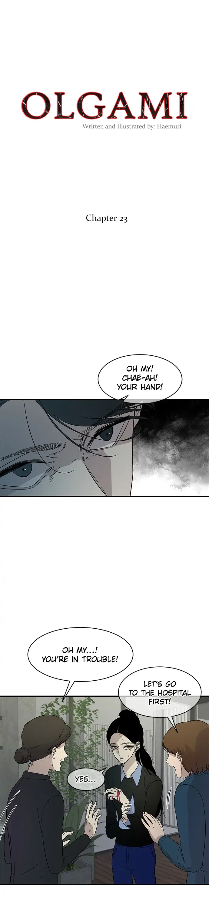 Olgami Chapter 23 page 1 - 