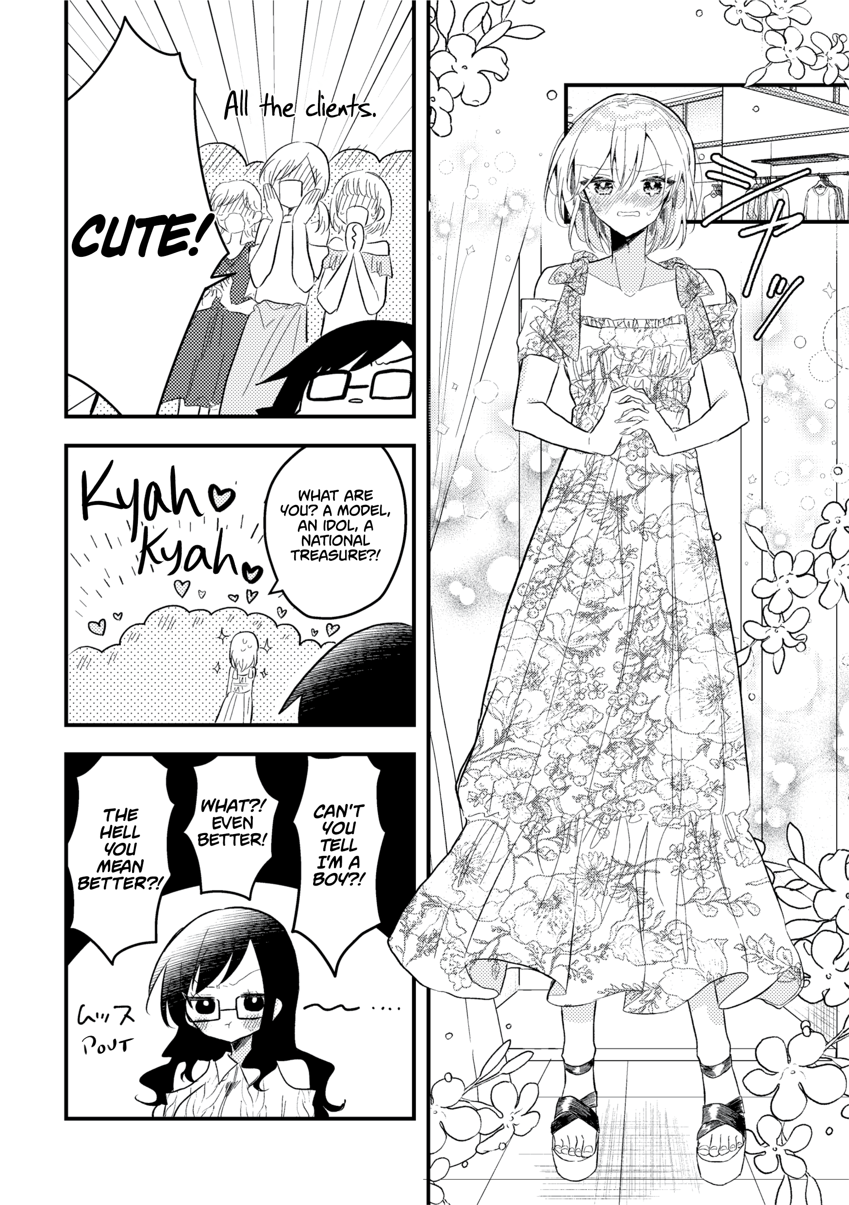 Omae ga onna ni naru-nkai! Chapter 0 page 15 - 