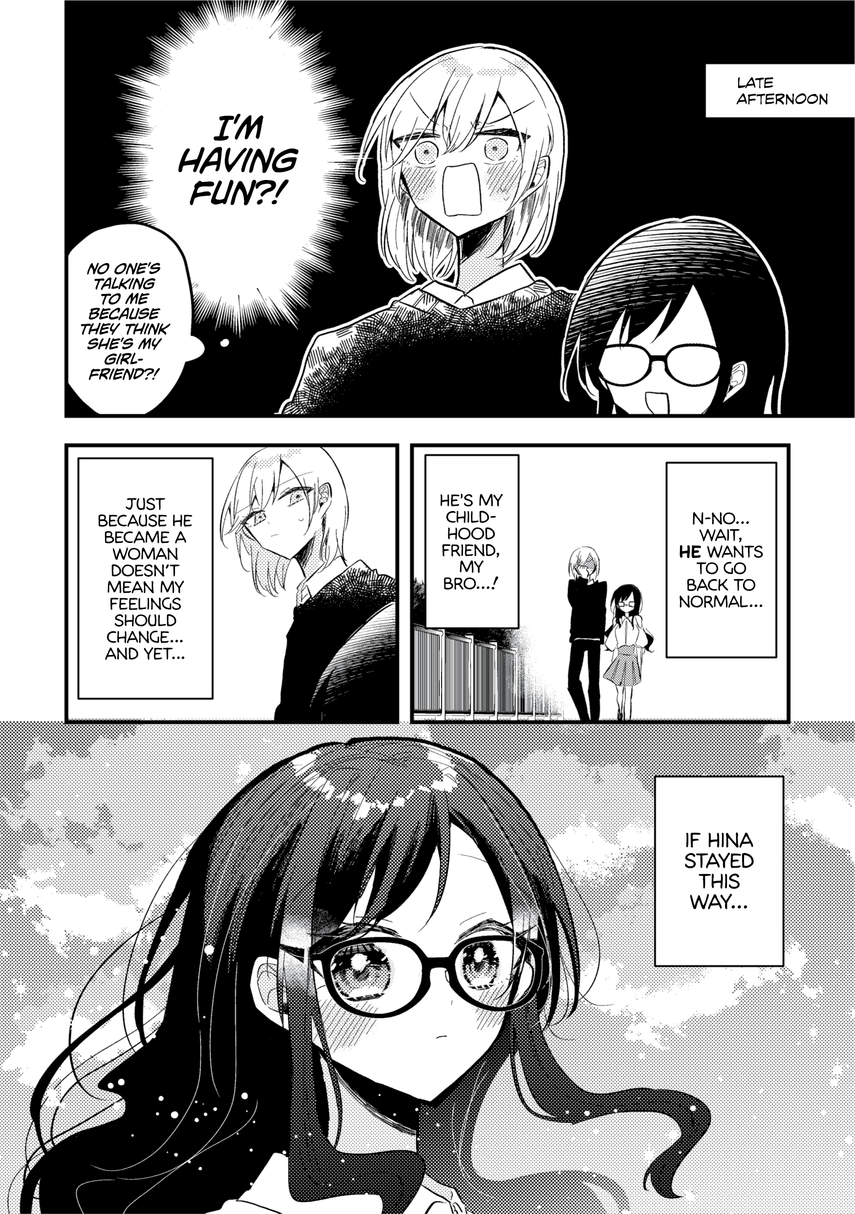 Omae ga onna ni naru-nkai! Chapter 0 page 17 - 