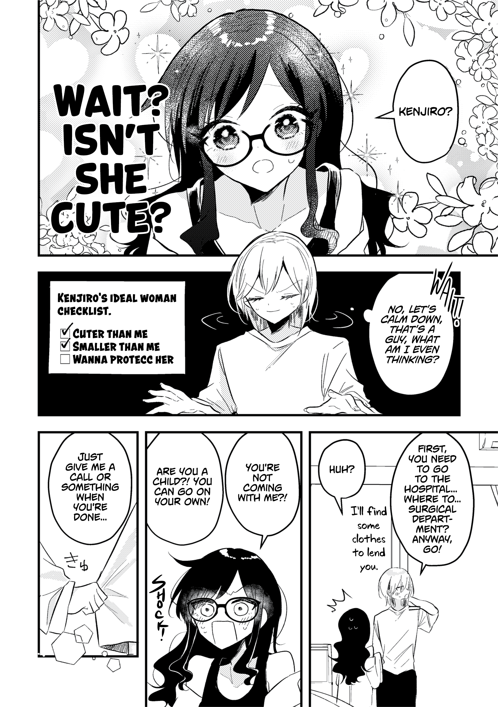 Omae ga onna ni naru-nkai! Chapter 0 page 9 - 