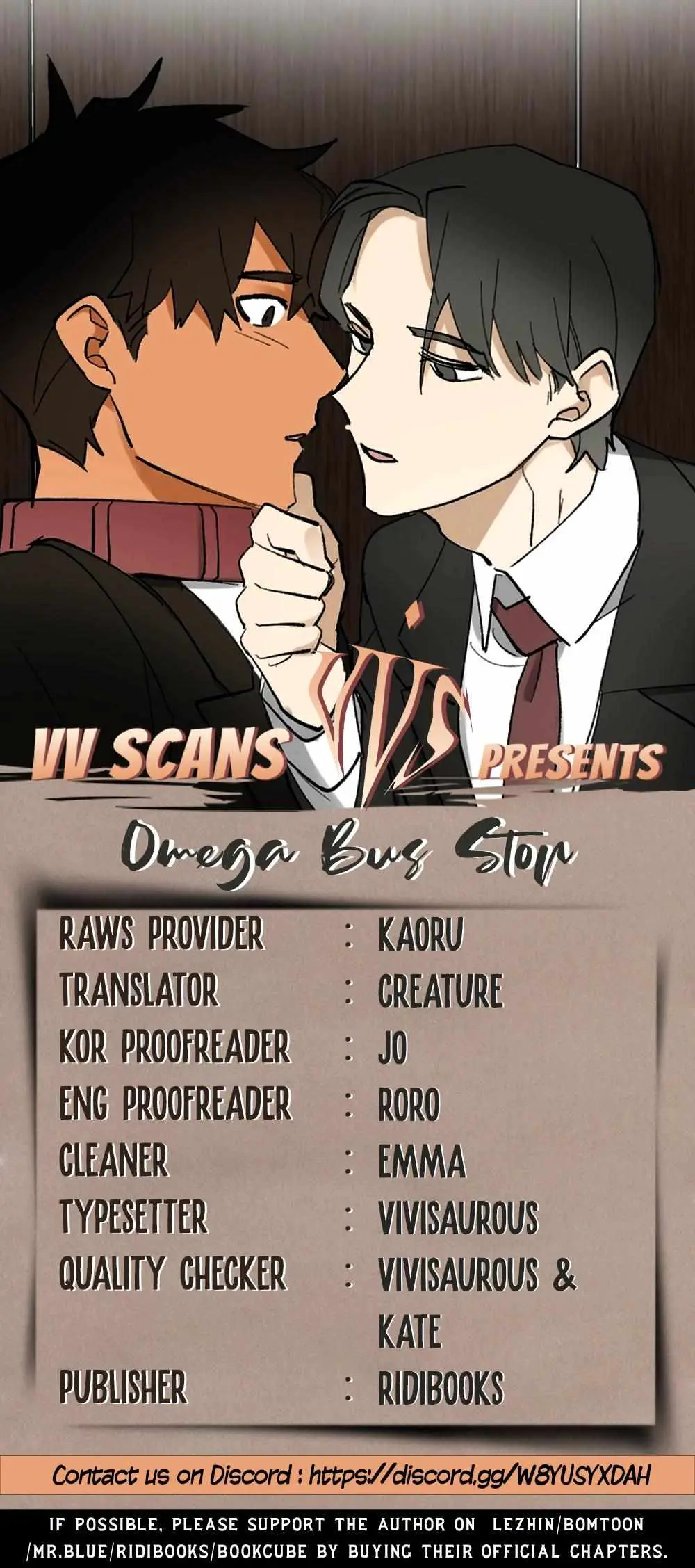 Omega Bus Stop Chapter 26 page 1 - 