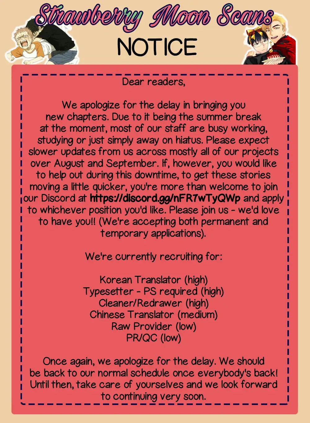Omega Complex 19+ Chapter 26.1 page 1 - 