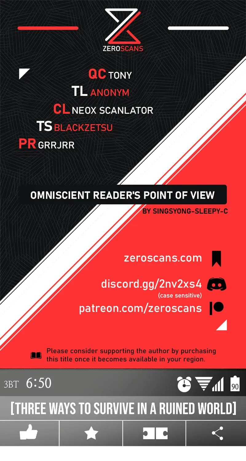 Omniscient Reader Chapter 1 page 1 - 