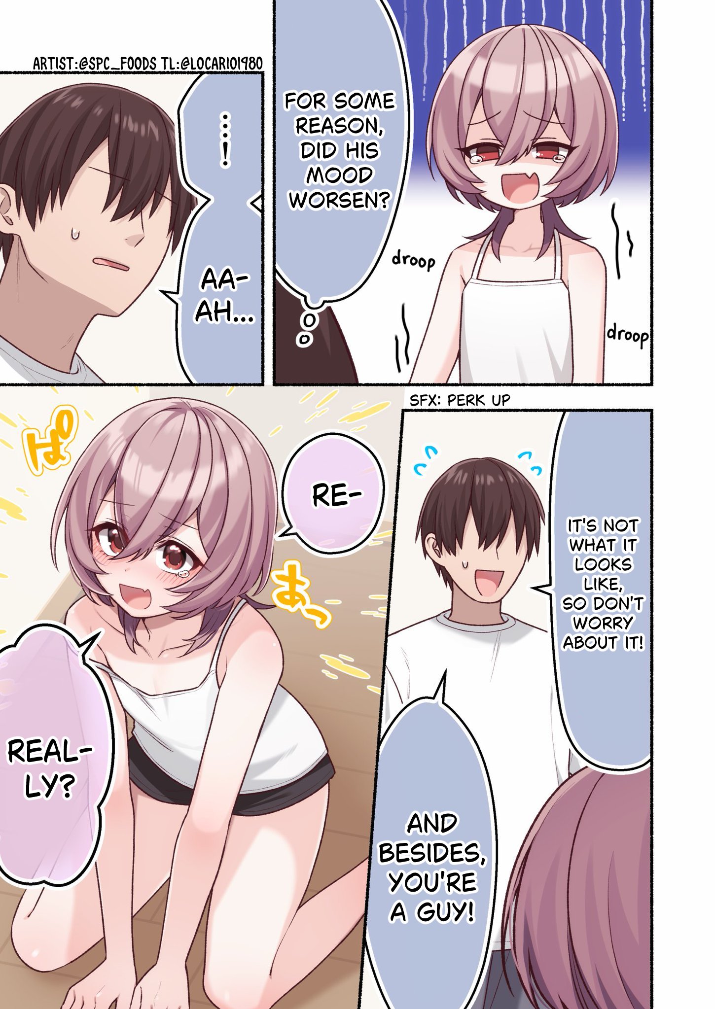 Omotteta Kanji ni Naranakatta Otoko no Ko Chapter 12 page 3 - 