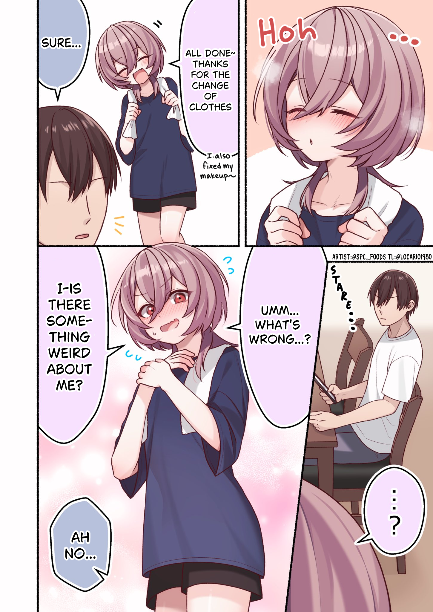 Omotteta Kanji ni Naranakatta Otoko no Ko Chapter 13 page 1 - 