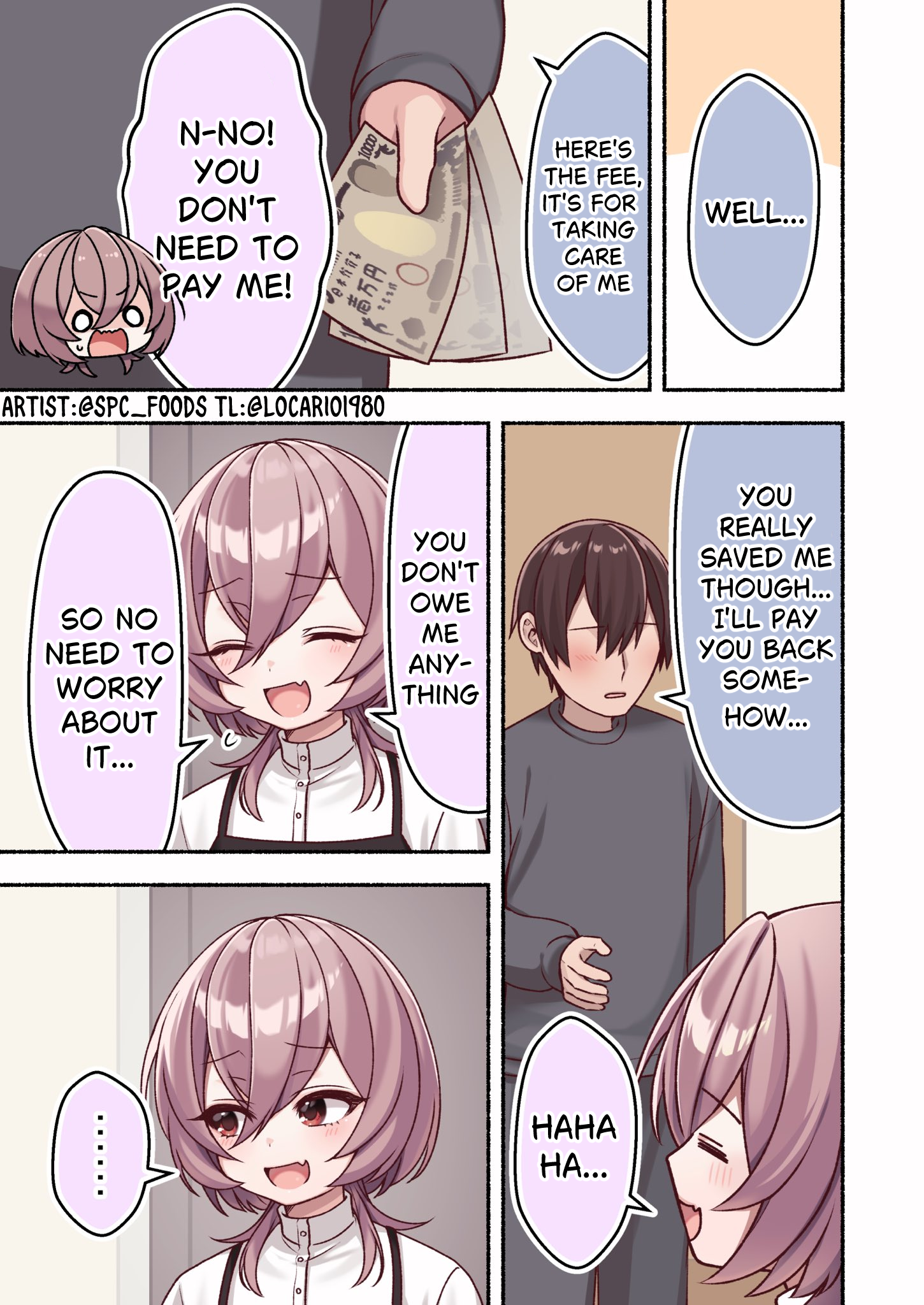 Omotteta Kanji ni Naranakatta Otoko no Ko Chapter 23 page 1 - 
