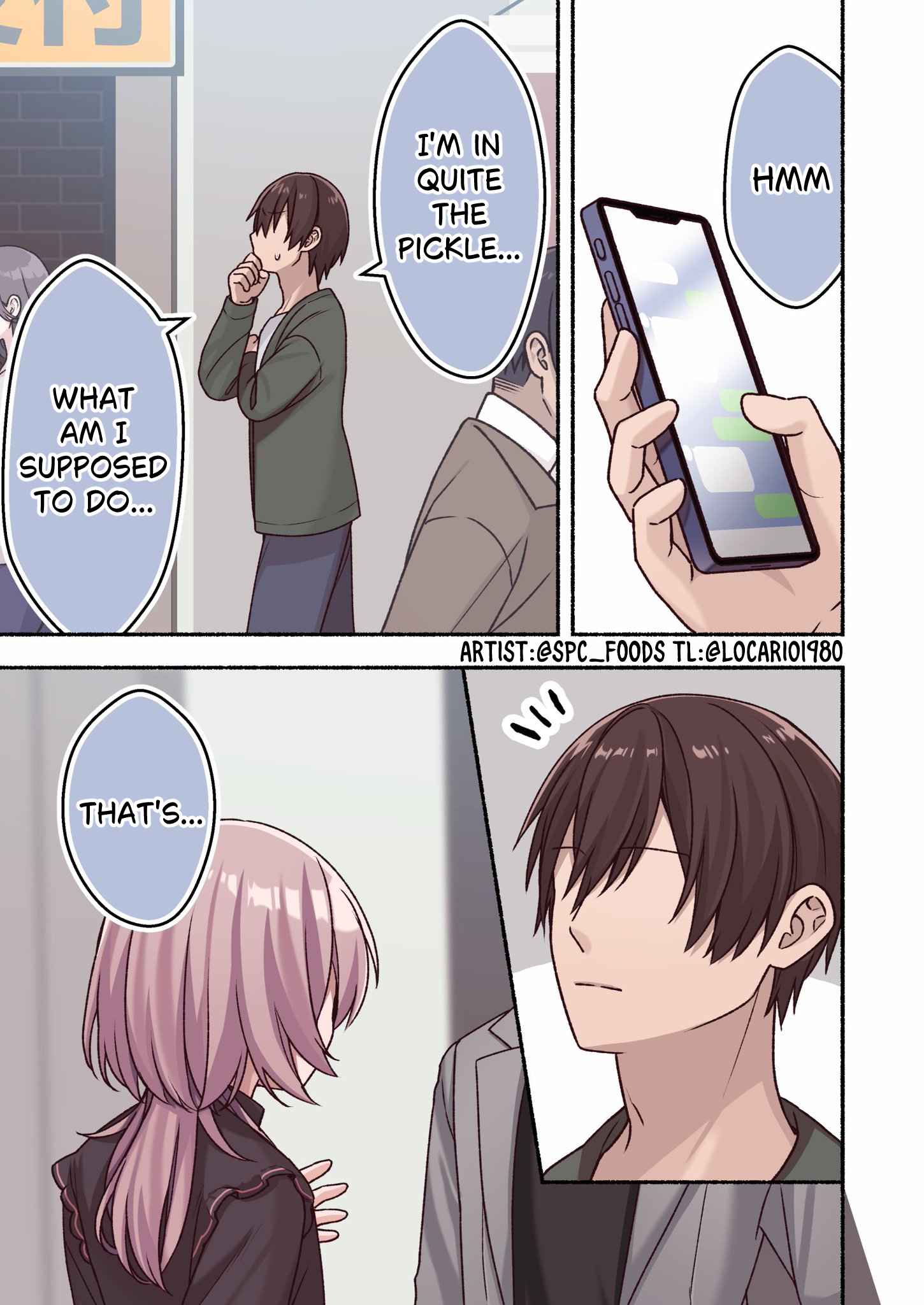 Omotteta Kanji ni Naranakatta Otoko no Ko Chapter 24 page 1 - 