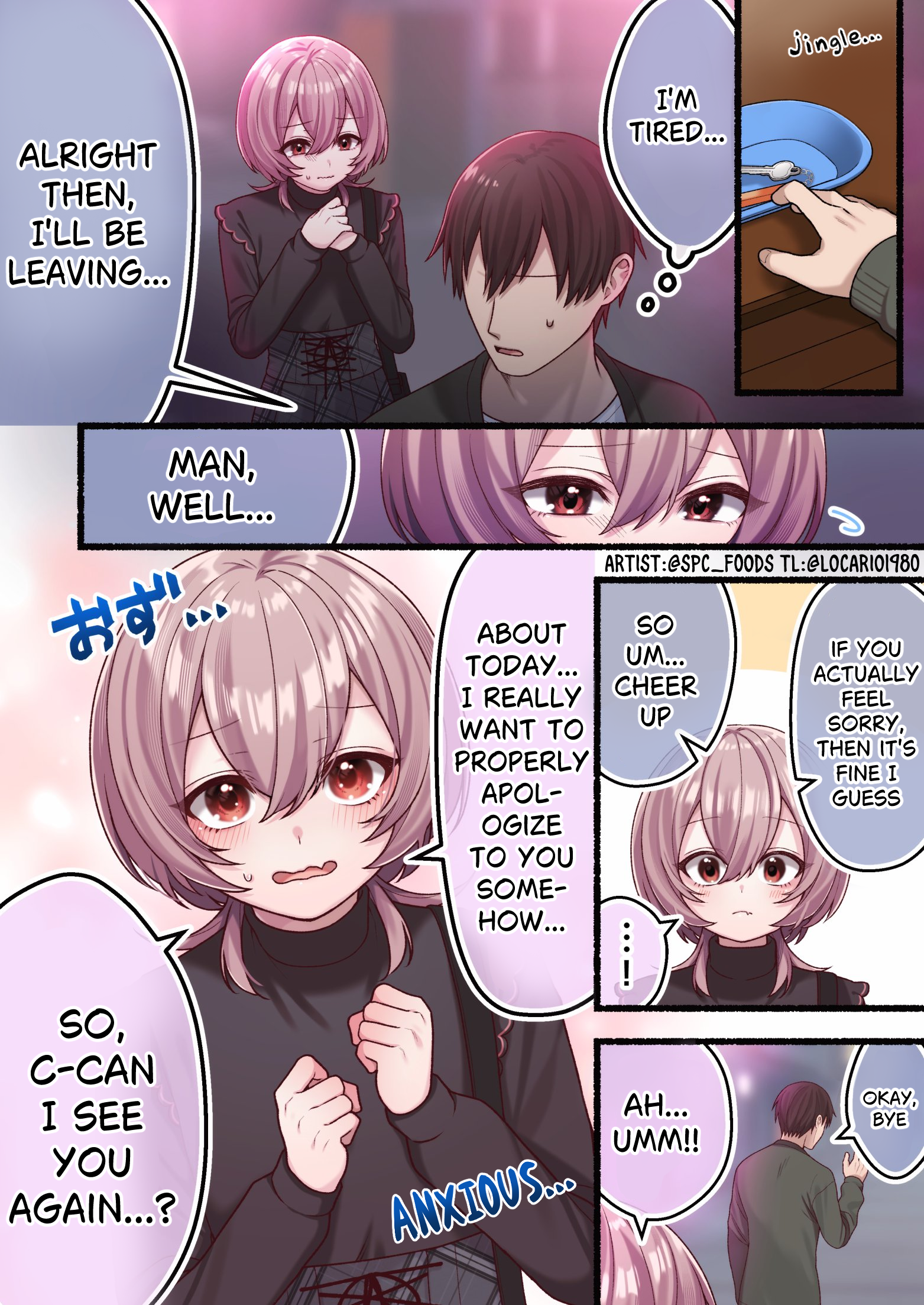 Omotteta Kanji ni Naranakatta Otoko no Ko Chapter 3 page 1 - 