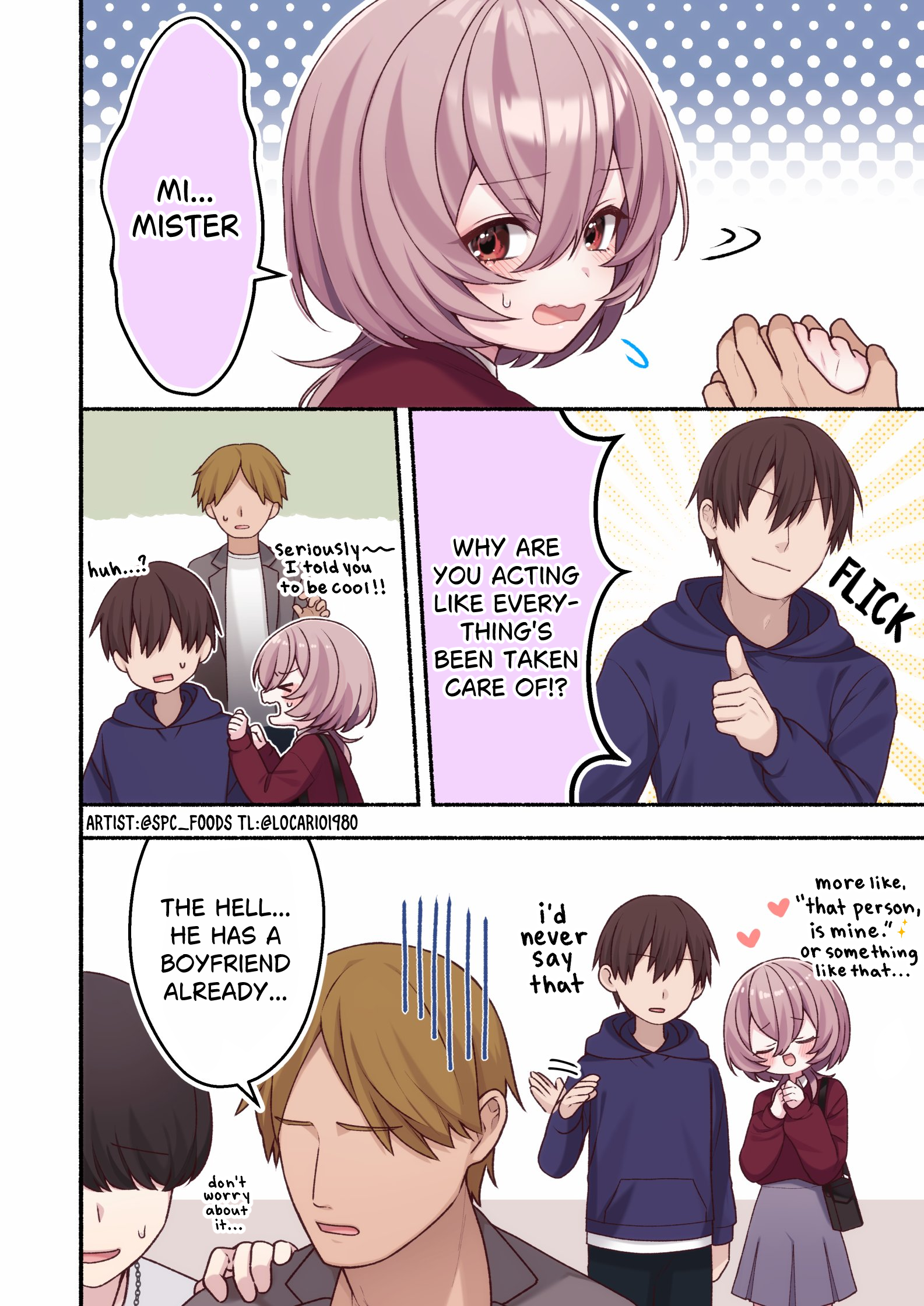 Omotteta Kanji ni Naranakatta Otoko no Ko Chapter 7 page 4 - 