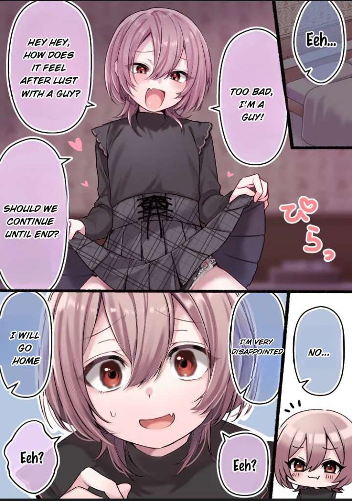 Omotteta Kanji ni Naranakatta Otokonoko Chapter 1 page 2 - 