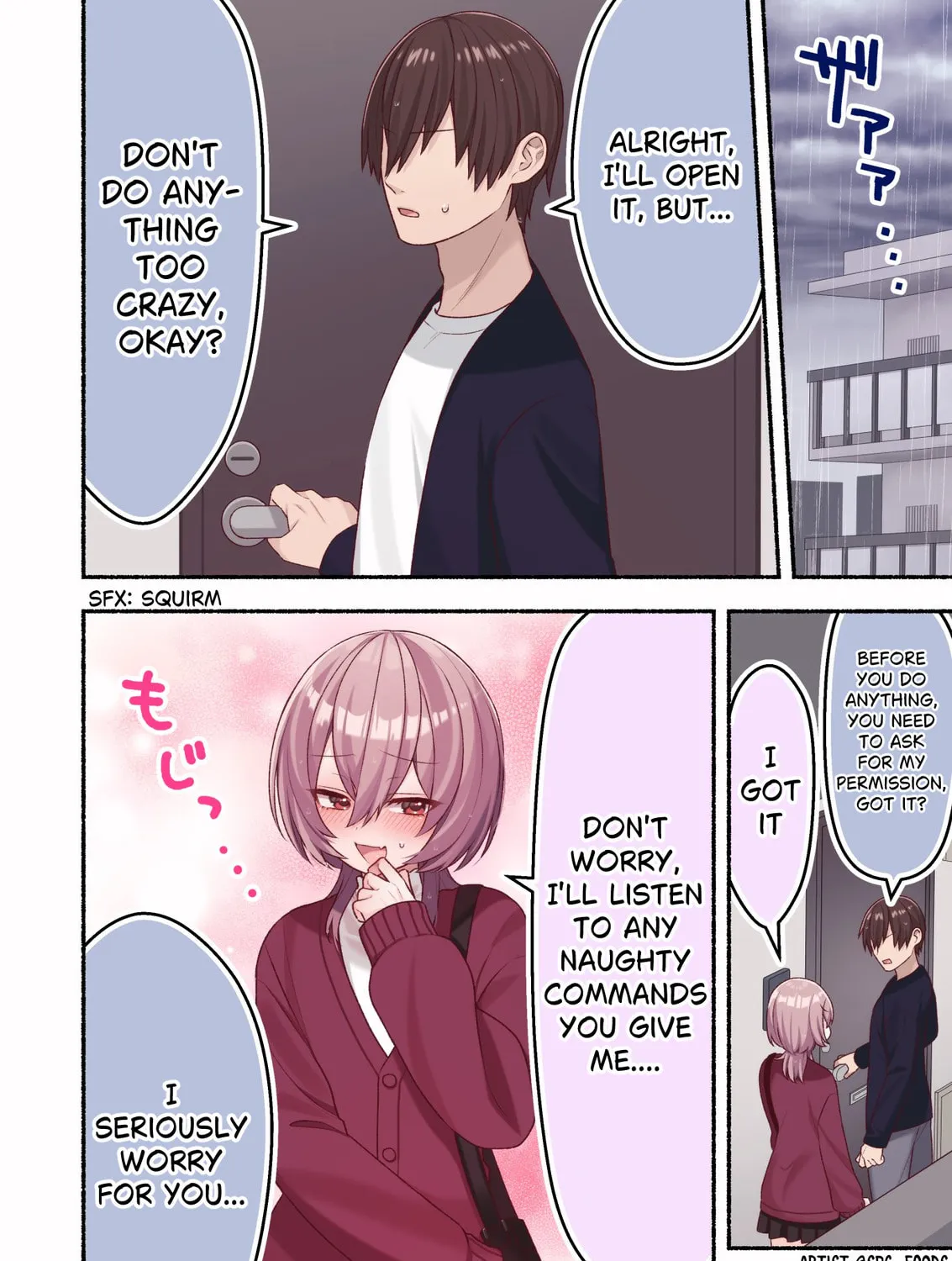 Omotteta Kanji ni Naranakatta Otokonoko Chapter 11 page 1 - 